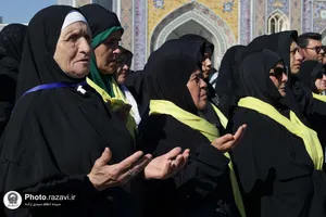 تشرف زائران کشور ترکیه به حرم مطهر رضوی