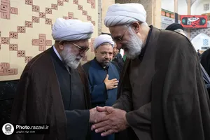 عزاداری حضرت اباعبدالله الحسین(ع) با حضور تولیت آستان قدس رضوی-2