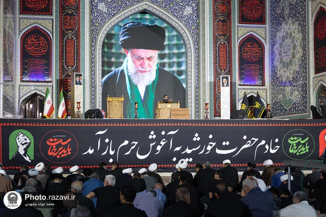 شہید رہبر معظم انقلاب اسلامی(رح) کی یاد میں حرم امام رضا(ع) میں تقریب کا انعقاد