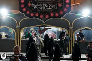 پذیرایی از زائران بارگاه منور رضوی در مواکب حسینی