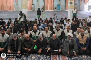 اهدای فرش&zwnj;های آستان قدس رضوی به مصلی المهدی زابل