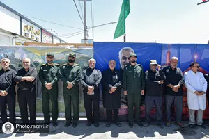 آغاز فعالیت موکب انتظامات حریم حرم مطهر رضوی