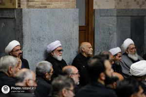 عزاداری عاشورای حسینی با حضور تولیت آستان قدس رضوی