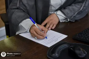 پاسخگویی تلفنی سرپرست مدیریت مراسم حرم مطهر رضوی به مخاطبان سامانه ۱۳۸