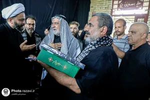 تشرف کاروان سفیران امام رئوف به حرم امامزاده سید محمد