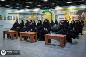 بازدید خواهران خدمه حرم مطهر رضوی از بخش&zwnj;های مختلف حرم امام رضا علیه&zwnj;السلام