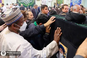 مراسم تشییع پیکر حجت&zwnj;الاسلام و المسلمین سید جعفر طباطبائی