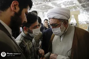 دیدار جمعی از دانشجویان با تولیت آستان قدس رضوی