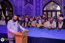 ادای احترام هنرمندان نهضت مردمی پوستر انقلاب به رهبر شهید