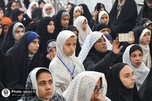 تشرف دانش&zwnj;آموزان مدارس استثنایی کشور به حرم مطهر رضوی