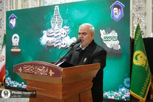 تشرف دانشجویان دانشگاه&zwnj;های استان گیلان و خراسان شمالی به حرم مطهر رضوی