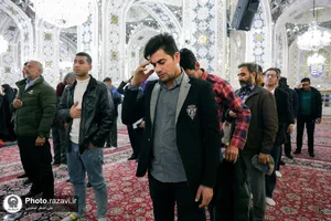 تشرف متصدیان مجتمع&zwnj;های بین راهی امام رضا(ع) به حرم مطهر رضوی