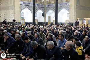 عزاداری روز شهادت امام صادق علیه&zwnj;السلام در حرم مطهر رضوی
