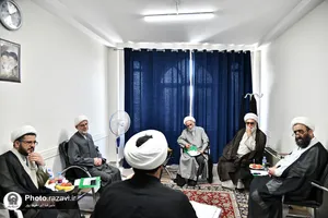 بازدید تولیت آستان قدس رضوی از امتحانات شفاهی دروس خارج فقه حوزه علمیه خراسان