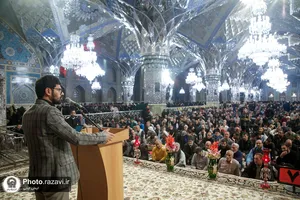 مراسم شب شهادت حضرت موسی بن جعفر(علیه السلام) در حرم مطهر رضوی