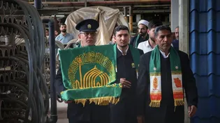 خدام رضوی میهمان نیروگاه رامین اهواز؛ عطر پرچم امام رضا(ع) در میان جهادگران برق/ گزارش تصویری