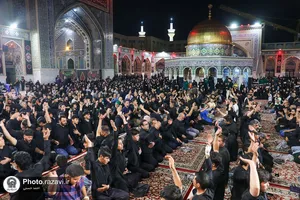 عزاداری هیأت&zwnj;های مذهبی کشور افغانستان در حسینیه حرم