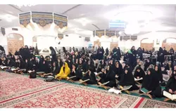 محفل قرآنی «کرسی تلاوت رضوی» ویژه بانوان در حرم مطهر رضوی برگزار شد