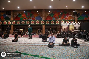 موکب &laquo;دارالکرامه&raquo; امام رضا علیه&zwnj;السلام در باغ&zwnj;اردوگاه خاتون