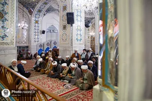 تشرف مدیران حوزه نمایندگی ولی&zwnj;فقیه در وزارت جهاد کشاورزی به حرم مطهر رضوی
