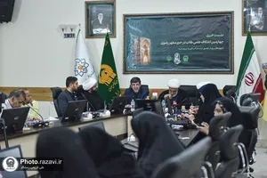 نشست خبری چهارمین اعتکاف علمی طلاب در حرم مطهر رضوی