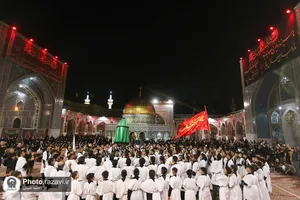 عزاداری هیأت مذهبی استان کرمان در حسینیه حرم