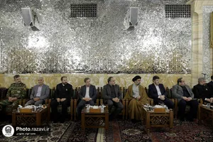 آیین تکریم و معارفه قائم&zwnj;مقام تولیت آستان قدس رضوی