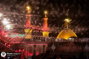 عزاداری شب اربعین حسینی در کربلای معلی-۲