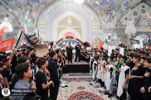 ویژه برنامه احلی من العسل در حرم مطهر رضوی