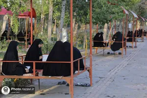 حضور تولیت آستان قدس رضوی در جمع دختران حافظ قرآن کریم