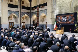 عزاداری دهه اول محرم با حضور تولیت آستان قدس رضوی-1