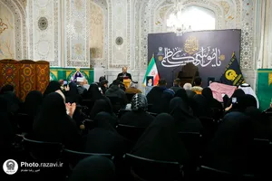 مراسم عزاداری زائرین غیر ایرانی به مناسبت شهادت امام کاظم علیه السلام