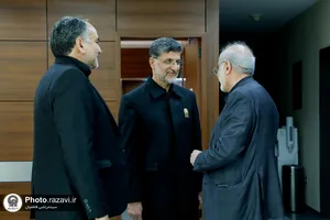 حضور قائم مقام تولیت آستان قدس رضوی در مواکب مسیر قوچان