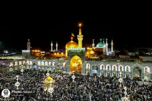 مراسم تحویل سال 1402 در حرم مطهر رضوی - 3