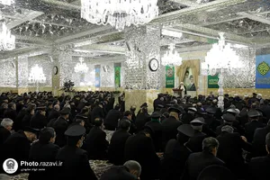 آیین اعطای احکام خدام حرم مطهر رضوی