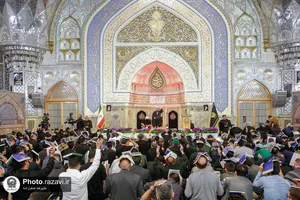 مراسم احیا شب بیست و سوم ماه مبارک رمضان در حرم مطهر رضوی-1