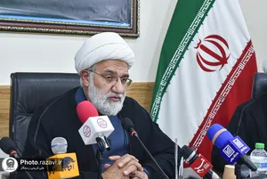 نشست خبری چهارمین اعتکاف علمی طلاب در حرم مطهر رضوی
