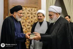 دیدار اعضای شورای قضایی استان با تولیت آستان قدس رضوی