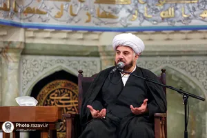 عزاداری رحلت حضرت خدیجه سلام الله علیها در حرم مطهر رضوی