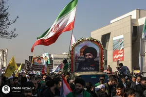 تشییع پیکر شهید حجت الاسلام سیدداوود بی&zwnj;طرف در مشهد