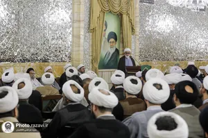 دیدار جمعی از خطبای مشهد با تولیت آستان قدس رضوی