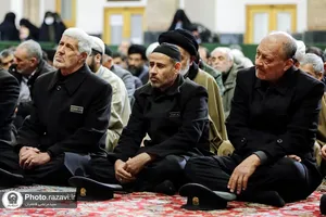 عزاداری روز شهادت امام کاظم علیه&zwnj;السلام در حرم مطهر رضوی