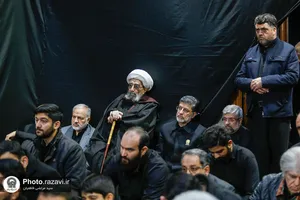 مجلس روضه فاطمیه در حرم مطهر رضوی-2