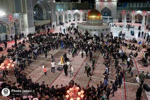 عزاداری سنتی دهه آخر صفر در &laquo;حسینیه حرم&raquo;-1
