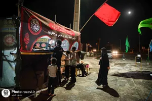 موکب خدمت رسانی به زائران در شاهرود