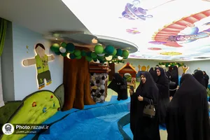 بازدید پرسنل معاونت پرورشی آموزش و پرورش از خدمات آستان قدس رضوی