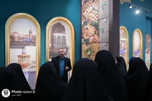 بازدید جمعی از پرستاران از بخش&zwnj;های مختلف حرم امام رضا علیه&zwnj;السلام
