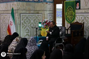 مراسم میلاد امام حسین(علیه&zwnj;السلام) در رواق نجمه خاتون