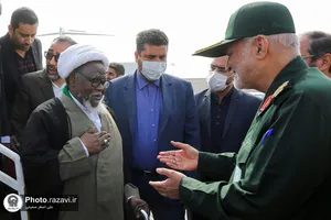 ورود شیخ ابراهیم زکزاکی به مشهد