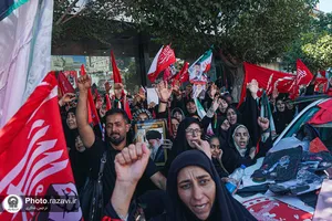 تشییع پیکر رهبر شهید انقلاب در مشهد مقدس-3